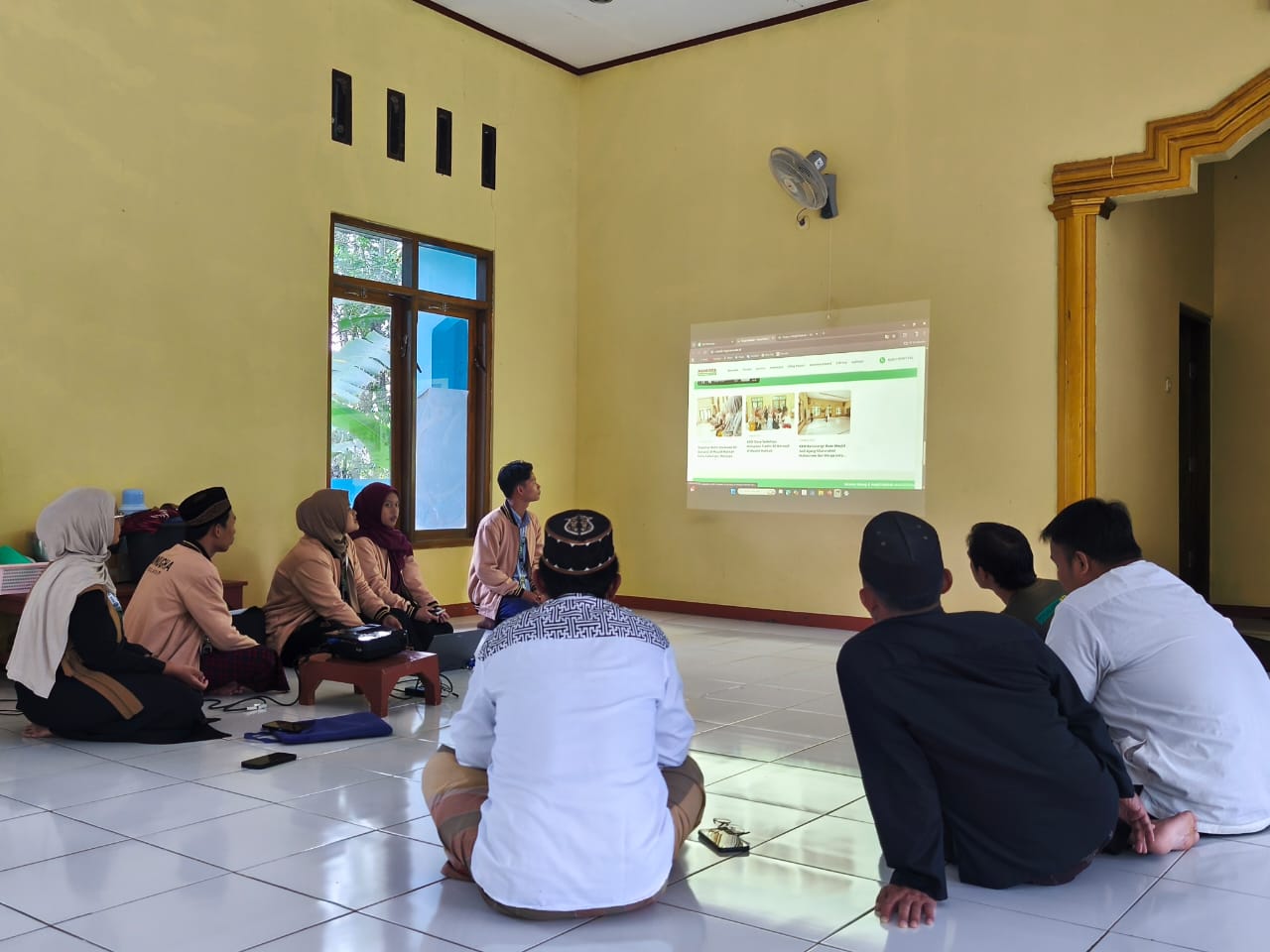Sosialisasi & Pelatihan Website Masjid